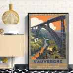 old auvergne poster