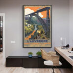 old auvergne poster