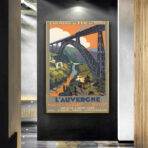 old auvergne poster
