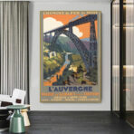 old auvergne poster