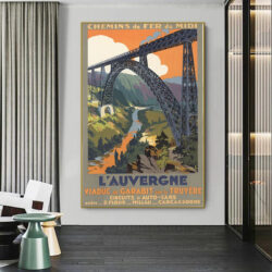 old auvergne poster