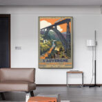 old auvergne poster