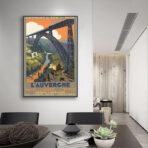 old auvergne poster