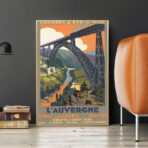 old auvergne poster