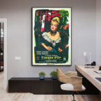 gold helmet poster