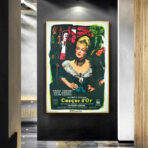 gold helmet poster