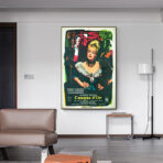 gold helmet poster