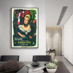 gold helmet poster