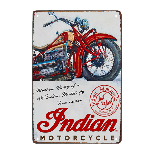 old metal indian advertising plaque old metal indian advertising plaque