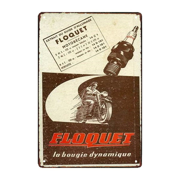 candle floquet advertising plaque candle floquet advertising plaque