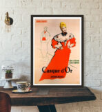 golden helmet poster