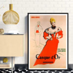 golden helmet poster