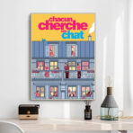everyone is looking for their cat poster