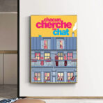 everyone is looking for their cat poster