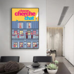everyone is looking for their cat poster
