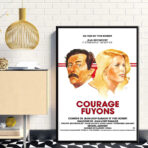 courage lets run poster