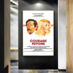 courage lets run poster