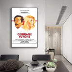 courage lets run poster