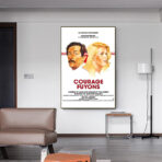 courage lets run poster