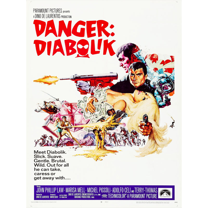 vintage poster danger diabolik vintage poster danger diabolik