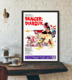 vintage poster danger diabolik