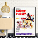 vintage poster danger diabolik
