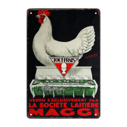 fresh eggs advertising plaque