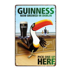 guinness advertising plate 1