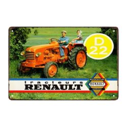 agricultural metal plate renault d 22
