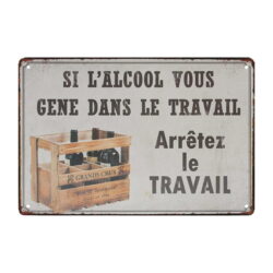 metal alcohol plate