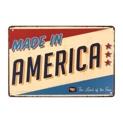american metal plate