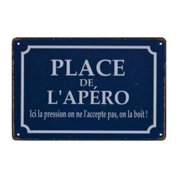 metal plate apero
