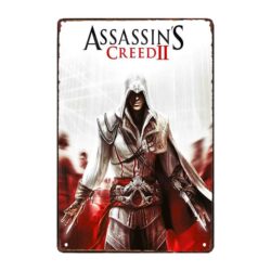 assassins creed metal plate