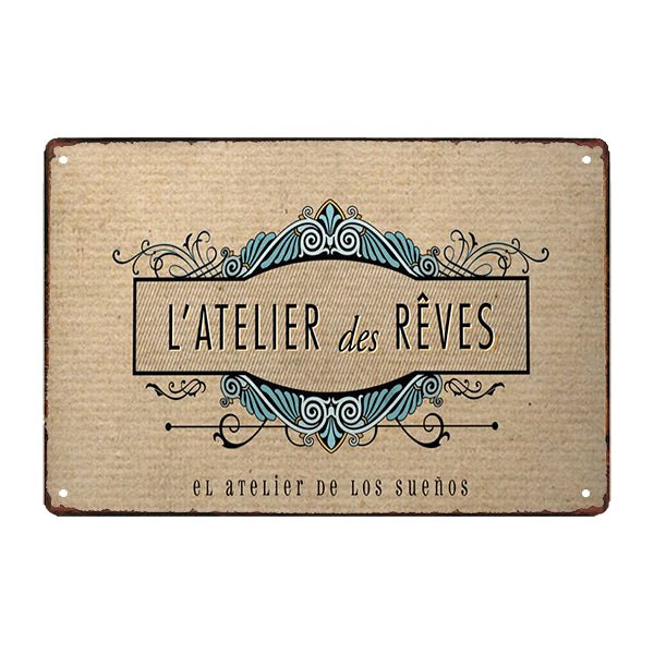 vintage metal plate atelier des reves vintage metal plate atelier des reves