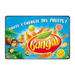 metal plate banga orange