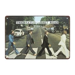 metal plaque beatles
