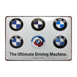 bmw metal plate