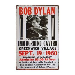metal plate bob dylan