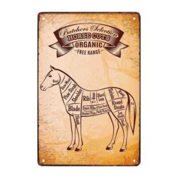 metal plate butchery chevaline
