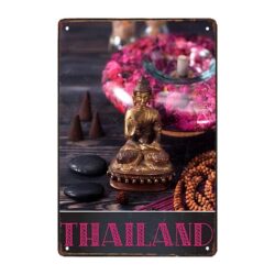 metal buddha plate