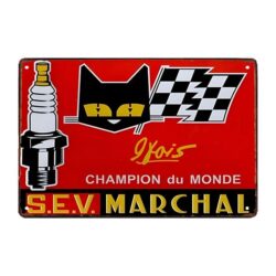 metal plate candle marchal
