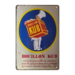 metal plate bouillon kub