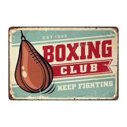 metal plate boxing club