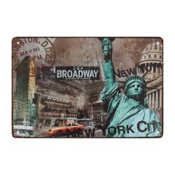 metal broadway plate