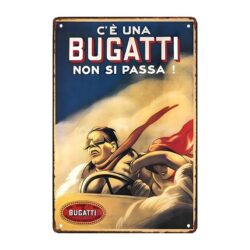 metal plate bugatti