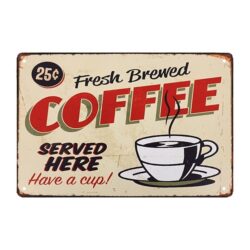 metal coffee plate 1