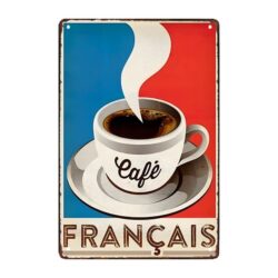 metal plate cafe paris