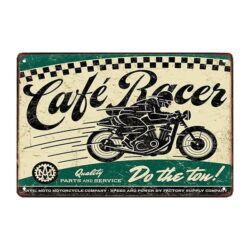 metal plate cafe racer