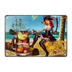 metal plate captain morgan 1