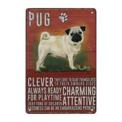 pug metal plate